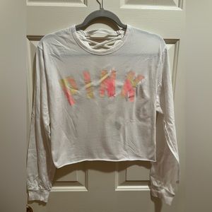 Victoria’s Secret PINK cropped long-sleeve
